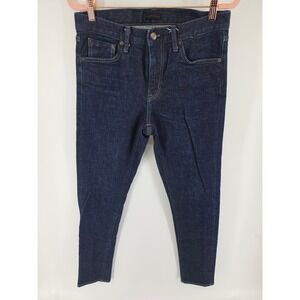 Uniqlo Selvedge Slim Fit Jeans Mens 30x34 Dark Wash Indigo Denim 321-452522